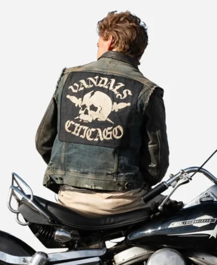 The Bikeriders Austin Butler Denim Vest