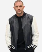 The Bikeriders Premiere Tom Hardy Leather Bomber Jacket