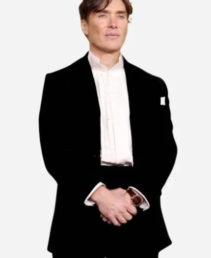 The Golden Globe Awards 2024 Cillian Murphy Black Suit