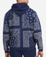 The Voice S26 Snoop Dogg Blue Paisley Print Hoodie