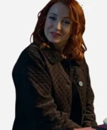 The Wish Swap 2025 Emily Tennant Brown Quilted Jacket