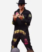 Timmy Trumpet Indy 500 Black Jumpsuit