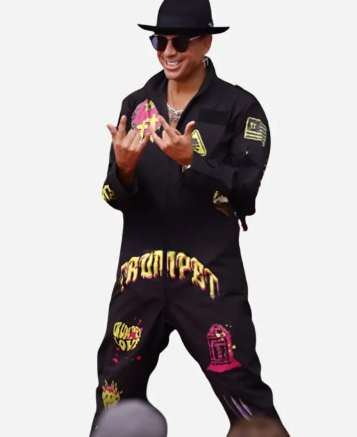Timmy Trumpet Indy 500 Black Jumpsuit