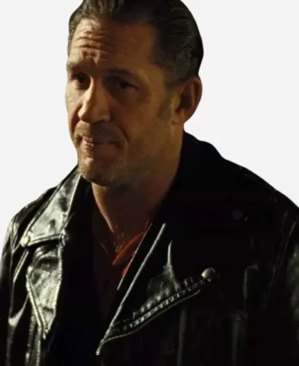 Tom Hardy The Bikeriders 2024 Johnny Biker Leather Jacket