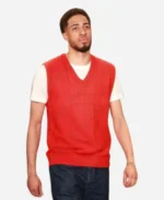 NBA Playoffs 2024 Tyrese Haliburton Red Sweater