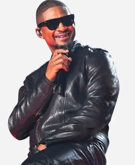 Usher Hot Birthday Bash Black Jacket