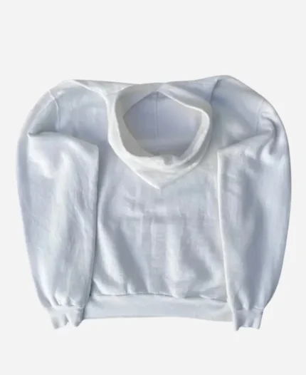 Vintage 90s Russell Athletic Hill Pullover White Hoodie