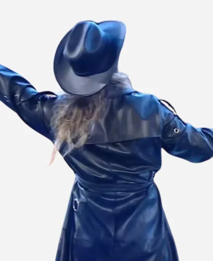 WWE Monday Night RAW Seth Rollins Black Leather Trench Coat