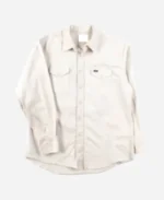 Yellowstone S05 Kayce Dutton Wrangler Denim White Shirt