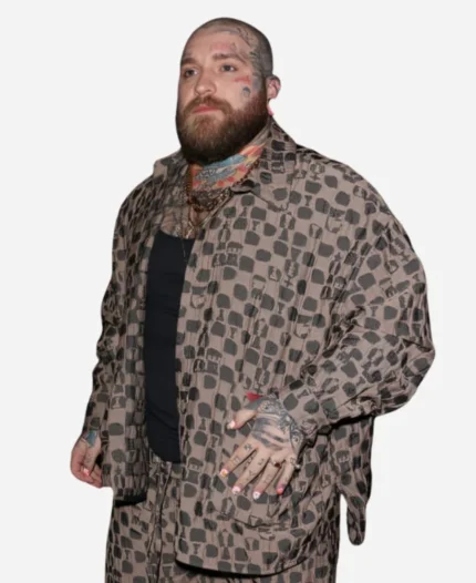 Teddy Swims Brown Suit