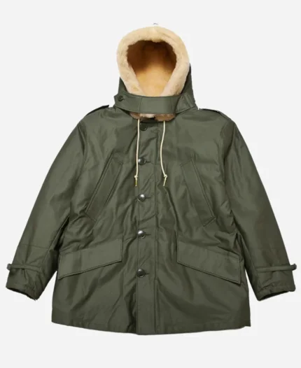 Adam Goldberg Tv Series The Equalizer Season 04 Harry Keshegian Green Hooded Jacket