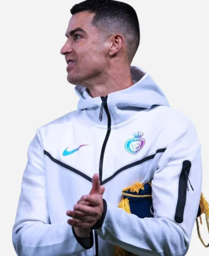 Al Nassr Tech Cristiano Ronaldo White Jacket