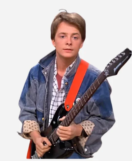 Back to the Future Marty McFly Denim Jacket
