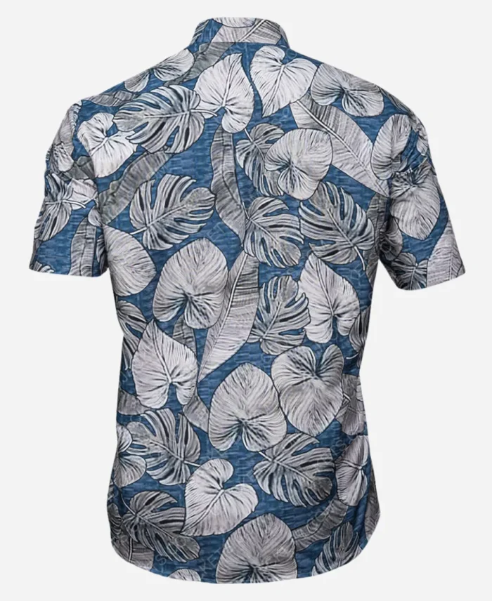 Bad Monkey 2024 Vince Vaughn Blue Hawaiian Shirt
