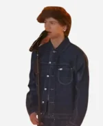 The Kelly Clarkson Show Brody Grant Blue Denim Jacket For Sale