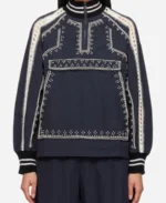 Chae Soo-Bin Tv Series When The Phone Rings 2025 Hong Hui-joo Blue Windbreaker Jacket
