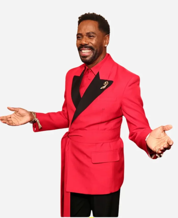 Colman Domingo Annual Oscars Red Blazer