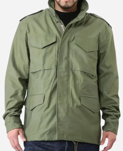 Deckard Shaw Hobbs And Shaw Cotton Green Jacket
