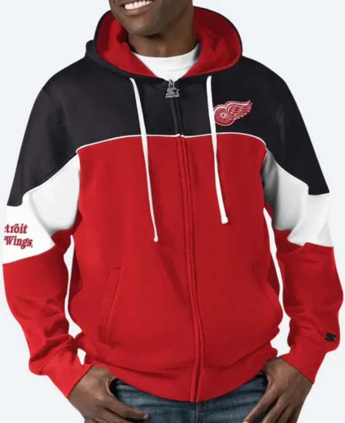 Detroit Red Wings Hooded Jacket