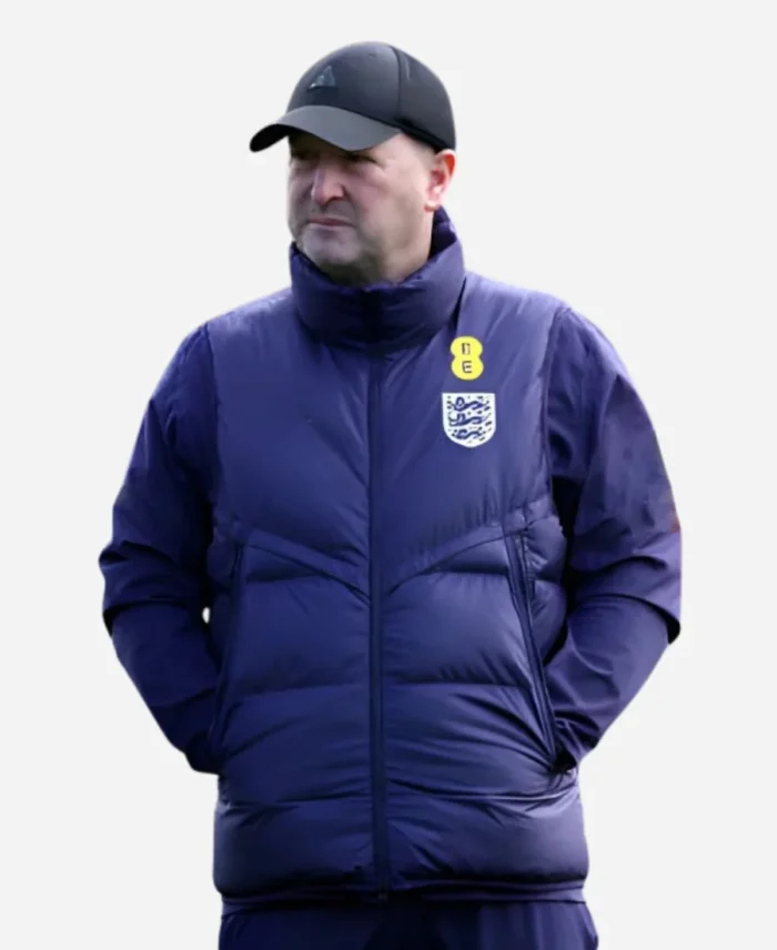 England National Football Team Puffer Vest