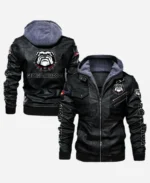 Georgia Bulldogs Leather Jacket