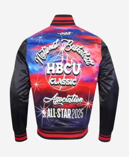 HBCU Classic NBA All Star Game 2025 Black Varsity Jacket 