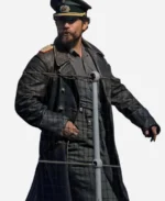 Henry Cavill Movie The Ministry of Ungentlemanly Warfare 2024 Black Trench Leather Coat