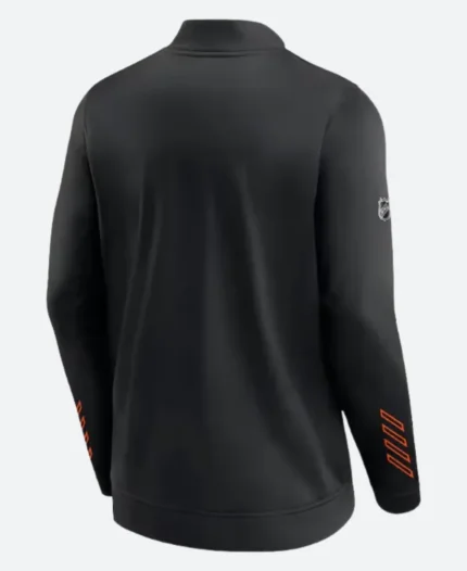 Ice Hockey Team NHL Philadelphia Flyers Locker Room Black Jacket