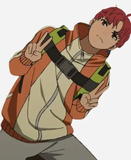 Jin Enjoji Dandadan Orange Jacket