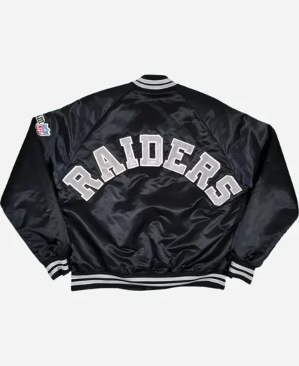 LA Raiders Black Bomber Jacket