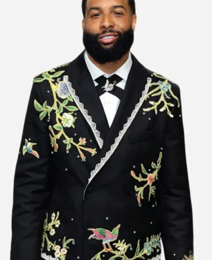 Met Gala 2024 Odell Beckham Jr Floral Blazer For Sale