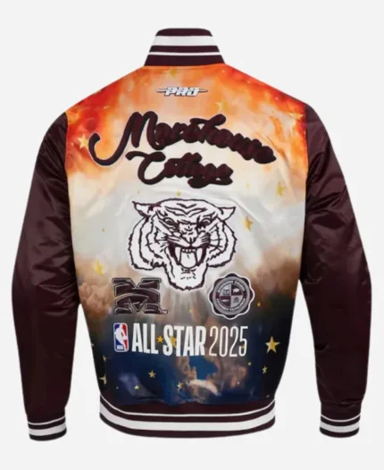 Morehouse Collage NBA All Star Game 2025 Brown Varsity Jacket