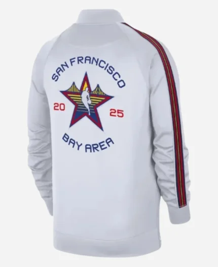 NBA All Star Game X San Francisco Bay Grey Jacket For Sale