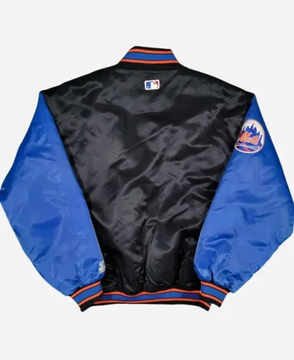 NY Mets Satin Bomber Jacket