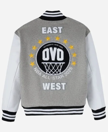 OVO x NBA All-Star Varsity Jacket For Unisex