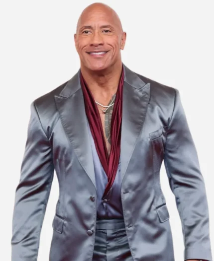 Oscar Dwayne Johnson Metallic Suit