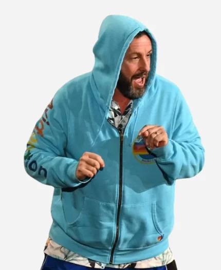 Oscars Adam SANDLER Blue Zipp Hoodie