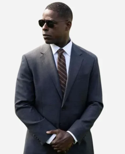 Paradise S01 Sterling K. Brown Grey Suit