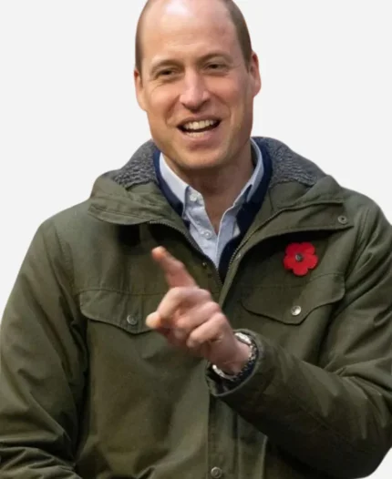 Prince William’s Scotland Cotton Hooded Green Jacket