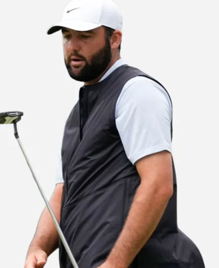 RBC Heritage 2024 Scottie Scheffler Black Vest For Sale