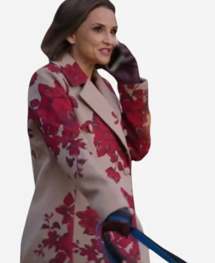 Rachael Leigh Cook Sisterhood Inc 2025 Floral Coat