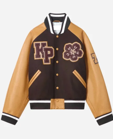 Rema 2024 Brit Awards Leather Bomber Jacket For Sale