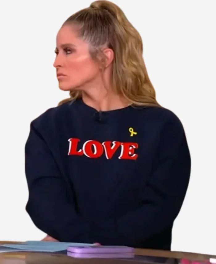 Sara Haines The View Love Sweatshirt