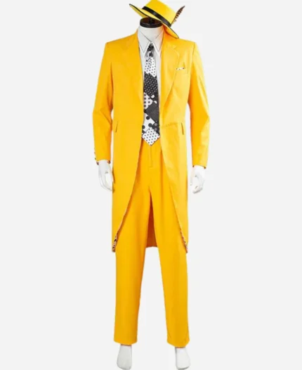 Stanley Ipkiss Movie The mask Jim Carrey Yellow Suit For Sale