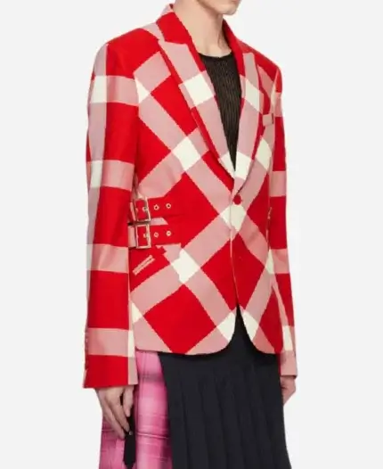 TV-Series The Traitors US S03 Alan Cumming Red Plaid Blazer