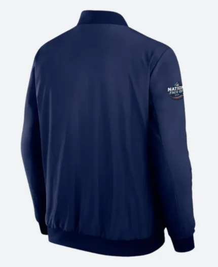 Team Suomi Authentic Pro 4 Nations Blue Bomber Jacket For Sale