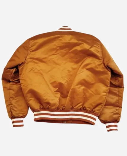 Texas Longhorns 90’s Satin Bomber Jacket