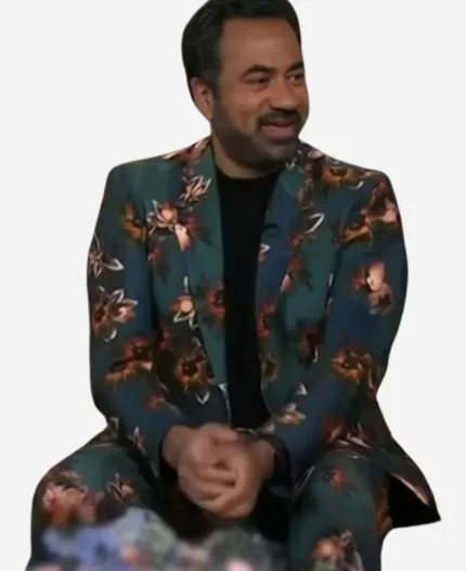 The Kelly Clarkson Show Kal Penn Floral Suit