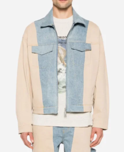 The Voice S25 Chance the Rapper HVMAN Denim Print Jacket