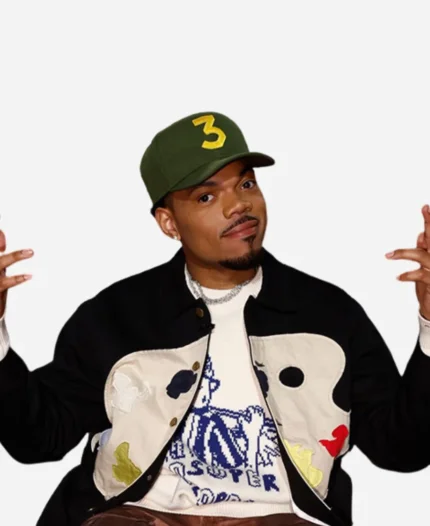 The Voice Season 25 Chance the Rapper Button-Down Jacket For Sale